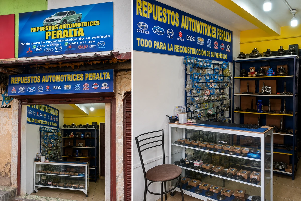 Sucursal Quito - Repuestos Automotrices Peralta